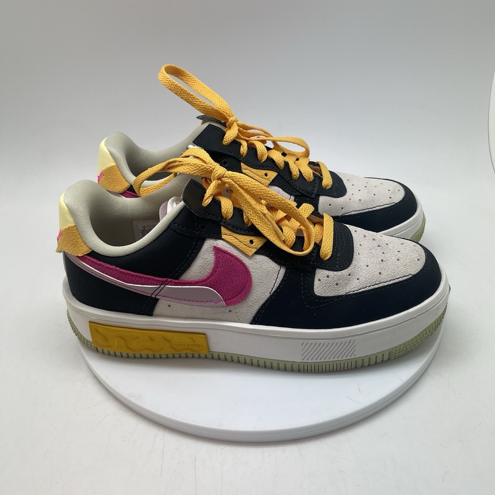 Nike Sneakers Womens 8 Air Force‎ 1 Fontanka MC Off DR7880-001 Multi Color Shoes